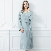 Bathrobe – Couple Four Seasons Unisex Towel Robe – Women’s & Men’s - NOIRPYJAMA